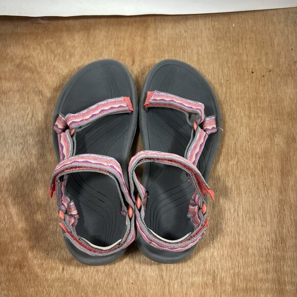 Teva Hurricane Sport Hiking Sandals Women Size 7 Classic S/N 4176 Quick Dry - Picture 5 of 8